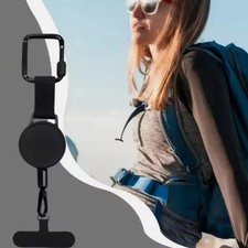 Retractable anti theft phones strap phone security Extendable phone lanyard stfu