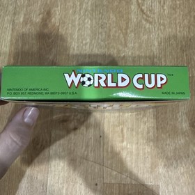 World Cup Soccer NES (Nintendo Entertainment System, 1991) CIB Complete W/ Box