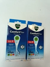  Vicks Thermometer Comfort Flex Fever In-Sight Oral Digital All Ages