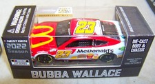 1:64 ACTION 2022 23 MCDONALDS 23XI TOYOTA CAMRY BUBBA WALLACE DIECAST CHASSIS