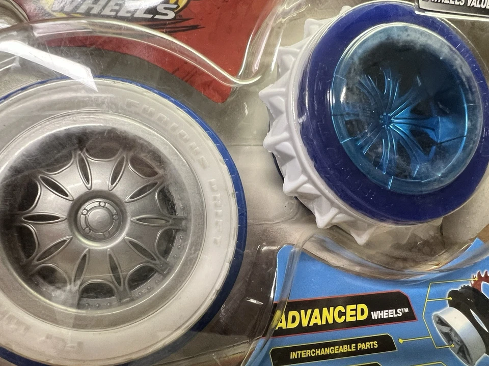 Road Champs Fly Wheels 2.0 STREET ICE Paquete de 2 Ruedas AZUL BLANCO Nuevo Foto 3 de 4