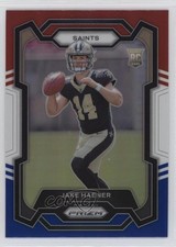 2023 Panini Prizm Rookies Red White & Blue Prizm Jake Haener #374 5u3