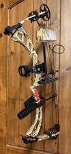 Nice PSE Stinger 3G Camo compound HUNTING bow 70LB Left Handed LH Package