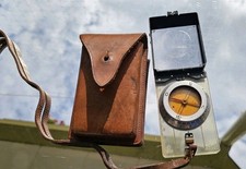 schwedischer Kompass von SILVA 1939, vintage Swedish military compass