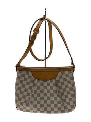 LOUIS VUITTON Shoulder Bag Syracusa PM Dami Air Zul WHT PVC Used