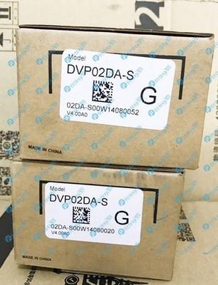 1PC NEW IN BOX DVP02DA-S   PLC Analog Output Module *gb