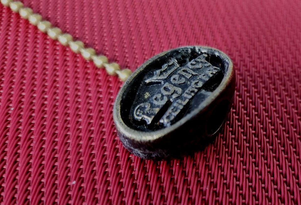 Regency Ceiling Fan Chain w/ Pull Metal Fob Fan/Light Pull - Image 4 of 4