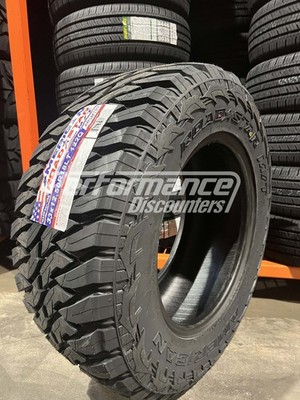 2 New American Roadstar M/T Mud Tires 33X12.50R18 122Q LRF 33 12.50 18 3312.5018