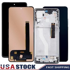 New For Motorola Moto Edge 2022 XT2205 LCD Display Touch Screen Digitizer  Frame
