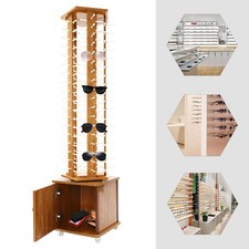 5-Sided Sunglasses Racks Display Stand Case Floor Sunglasses Display Rack