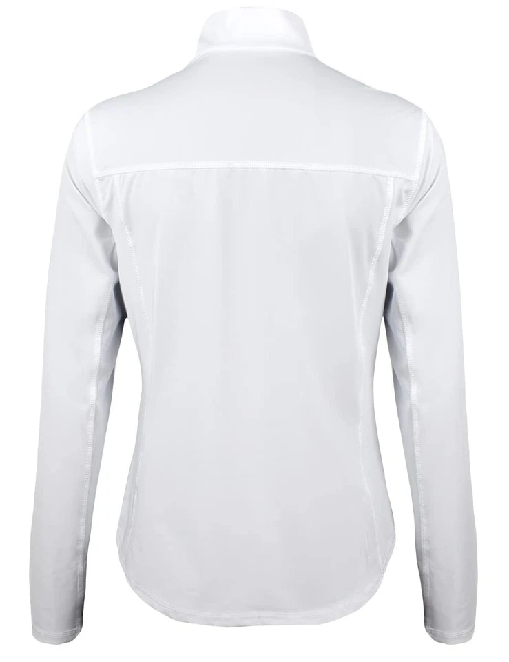 Camisa de golf PGA TOUR para mujer manga larga 1/4 cremallera, protección solar Foto 4 de 4