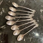 1 REED&BARTON FRANCIS I STERLING SILVER ICED TEA  SPOON 7 5/8”O M FLATWARE 8 AVA