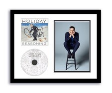 Jimmy Fallon Autographed Signed 11x14 Framed CD Photo Holiday Seasoning ACOA