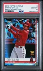 Shohei Ohtani 2019 Topps Chrome Prism Refractor #1 PSA 10 GEM MINT Rookie Cup