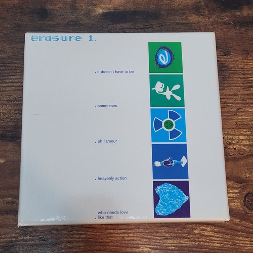 Erasure - Singles Box Set Vol.1 Rare 5 CD Box Set 2001 Mute Records Limited