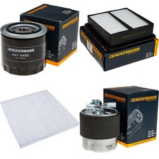 DENCKERMANN Inspektionspaket Filterset für Nissan Murano II 2.5 dCi 4x4
