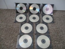 Lot of 10 Memorex CD-R Blank Discs with Plastic Jewel Cases NEW 80 min each