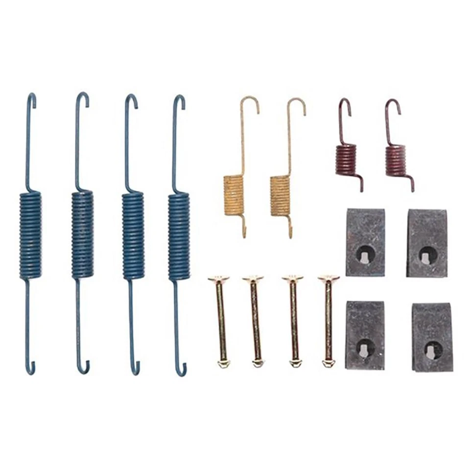 Kit de herrajes de tambores de freno y zapatas de freno trasero para Kia Spectra 2001-2004 Foto 4 de 4