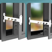 Window Limiter Latch Secured Adjustable Window Restrictor