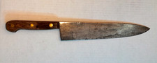 Old Carbon Steel Chef Knife 10 inch blade Ful...