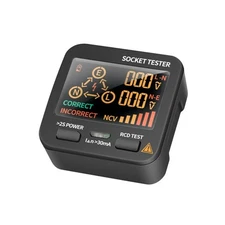 AC11 Socket Tester Digital Display Voltage Test Checker Detector US Plug