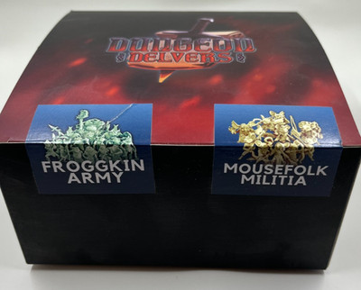 Broken Anvil Dungeon Delvers Kickstarter Resin Miniatures - 3 Boxes - NEW/SEALED