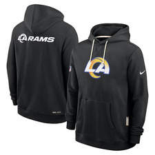 Los Angeles Rams Nike Sideline Initial Home Performance Pullover Hoodie Men NFL