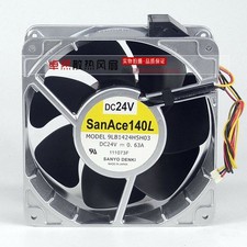 1 Pc. New 9LB1424H5H03 Cooling Fan 14050 DC24V 0.63A 14CM 3Pin