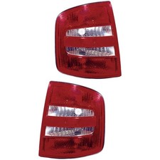 Rückleuchten Heckleuchten Set links & rechts rot für Skoda Fabia I Combi 6Y5 6Y3