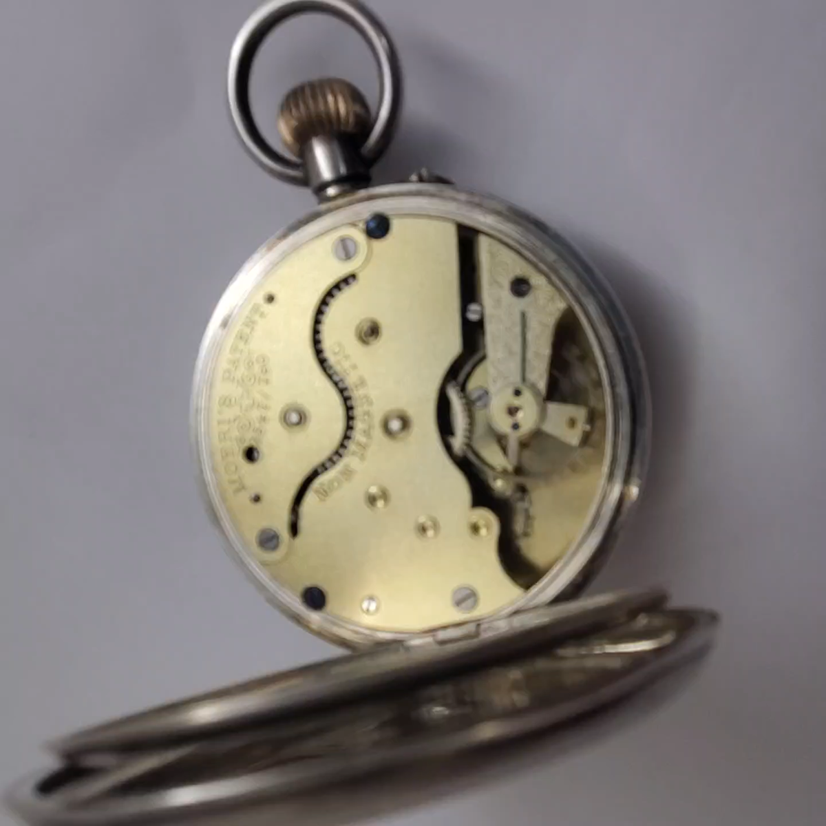 Antique 1900s MOERI'S Patent Pocket Watch Open Face 7547/780 