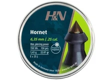 H&N Sport Hornet 6,35 mm / .25 cal.  Pointed Pellets - 150pcs