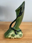 Roseville Dogwood Green 1920 vintage Art Pottery Ceramic Bud Vase
