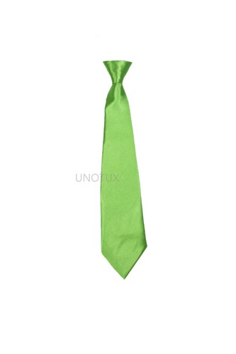 Corbata de satén con clip de 23 colores para trajes de niño esmoquin S:S-4T M:5-7 L:8-14 XL:16-20 - Imagen 26 de 48