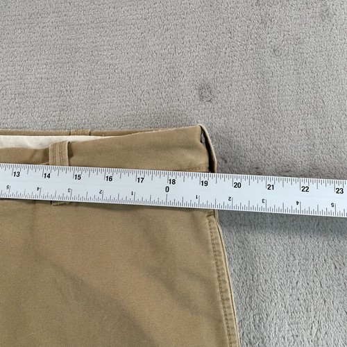 Vintage J. Crew Chino Pants Men 38x34 Beige Straight Leg Preppy Casual Work Wear - Picture 5 of 9