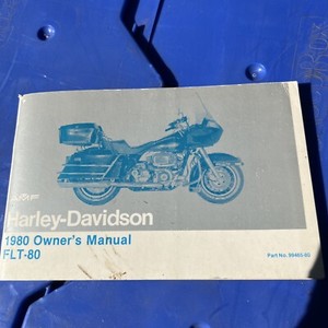 Harley Davidson FLT Shovelhead Owners Manual : 1980