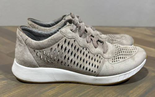 Dansko Charlie Fashion Sneaker Taupe taglia 38 US 8 comode ortopediche marrone neutro - Foto 4 di 11