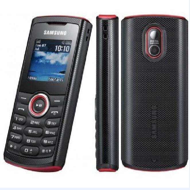 Original Samsung E2121 with Unlocked Single-SIM 2G GSM 900 / 1800 Cellphone