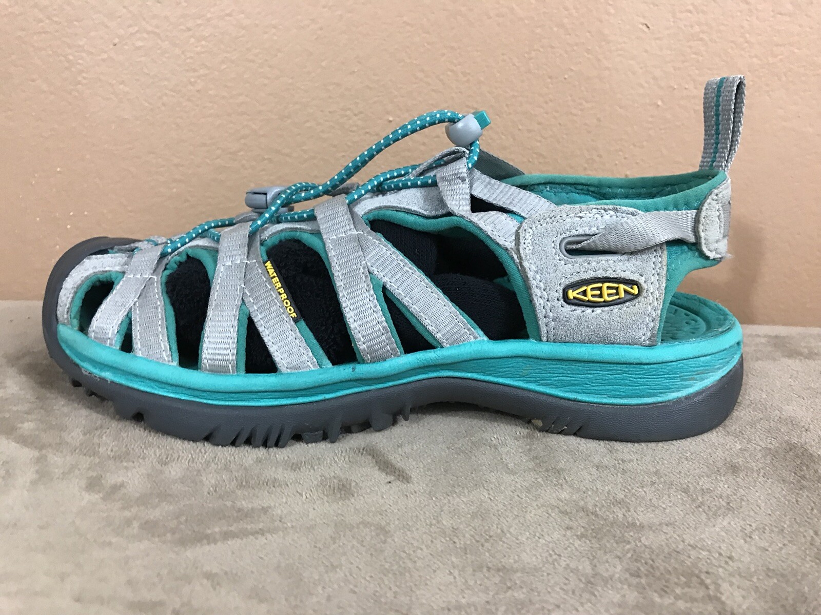 KEEN Whisper sandali donna scarpe acqua impermeabili turchese taglia 6
