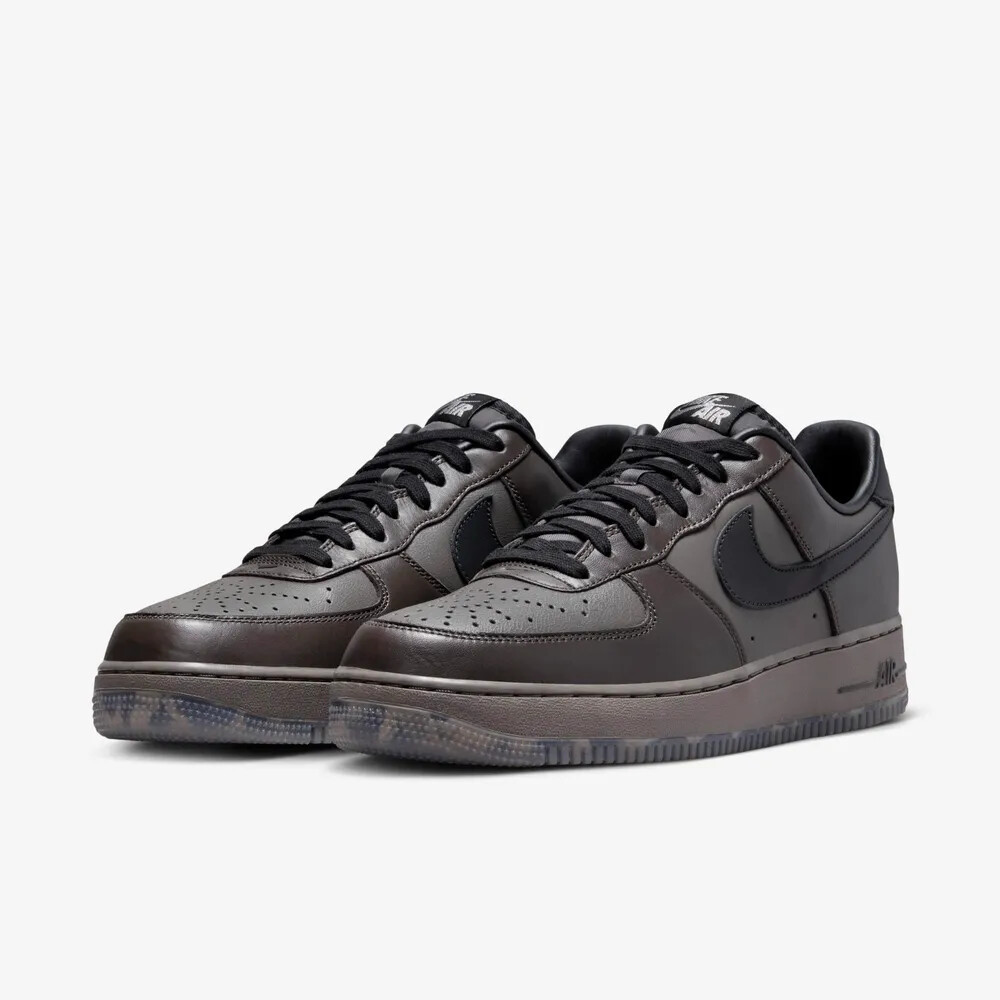 New Nike Air Force 1 Low Shoes- Black Tea/ Petra Brown (FZ4167-200