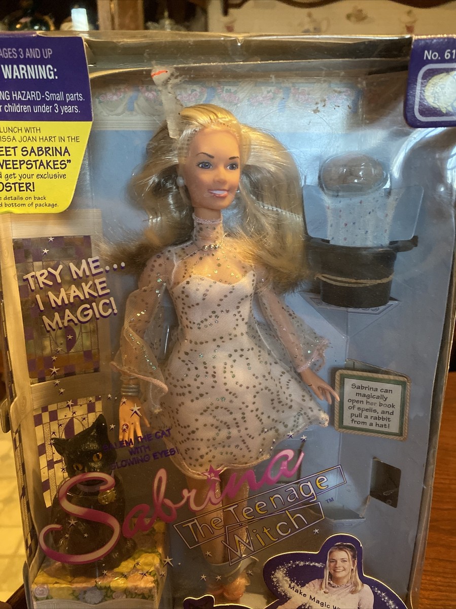 1997 Sabrina The Teenage Witch Doll With Salem the Cat Kenner | eBay