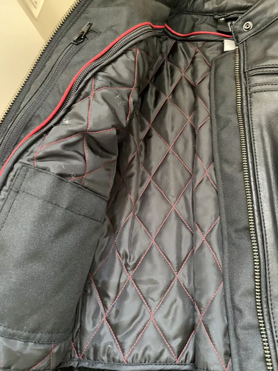 giubbotto pelle moto donna Harley Davidson Con Imbottitura E