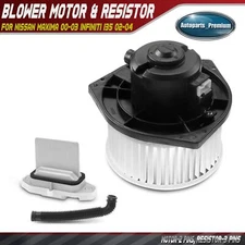 Front HVAC Blower Motor Resistor Kit for Nissan Maxima 00-03 Infiniti I35 02-04
