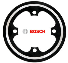 Bosch E-Bike 38T Chain Guard / Chain Wheel Protector - CNC Alloy - Black/Silver