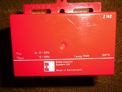 Siemens Stäfa Control System Z142