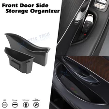 2pcs Door Handle Storage Insert Holder Tray For Mercedes-Benz GLC W253 2016-23