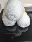 Lot Of 3  skeins RED HEART TLC BABY soft POWDER Baby Blue 6 oz  ACRYLIC — photo 6
