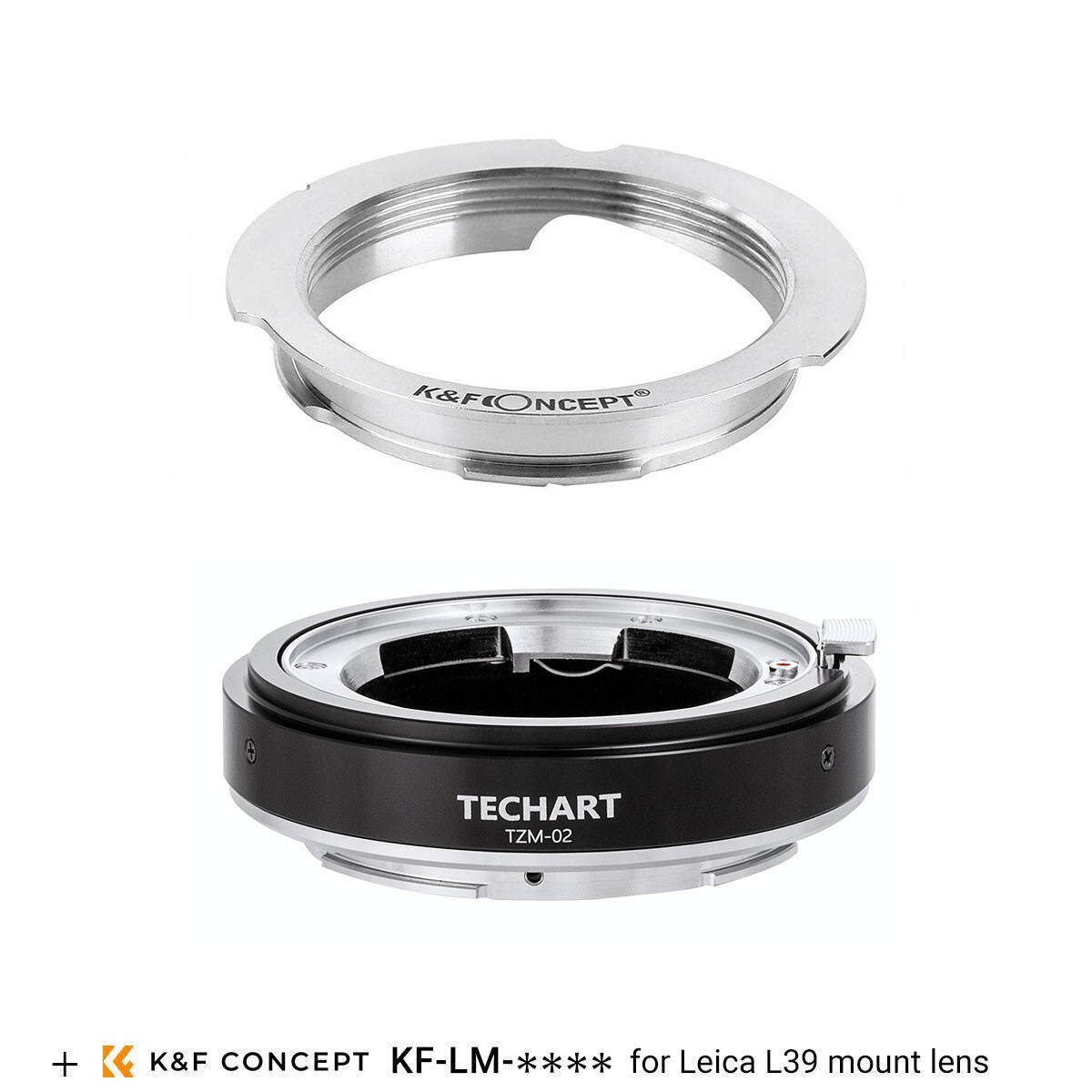 TECHART TZM-02 adapter set Leica L39 screw mount lens to Nikon Z - Main Image