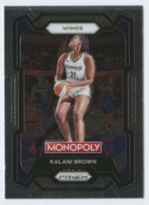 KALANI BROWN 2024 Panini WNBA Prizm Monopoly #47 Basketball  ID:127678