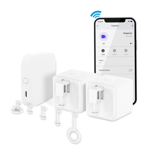 MOES Bluetooth Smart Fingerbot Plus Button Pusher Drahtloser Schalter Touch APP - Bild 19 von 20