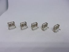 5 Pcs Pack Lot Standard USB 2.0 Type A 90 Degrees 4 Pins Female Jack Socket Port